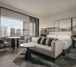 Двухместный люкс Executive двуспальная кровать в Hilton Singapore Orchard
