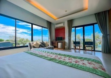 Номер Deluxe с видом на море в White Sand Halal House Krabi