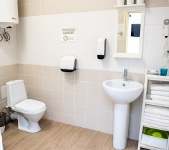 Семейный номер с 2х ярусными кроватями в Smart Hotel Kantemirovsky