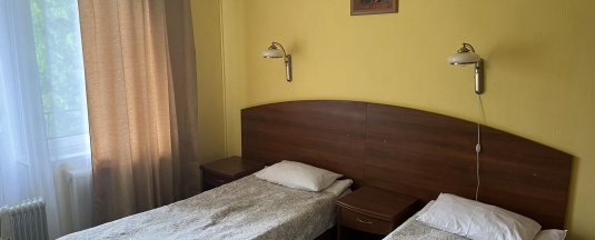 Номер стандарт с 2 односпальными кроватями в Триумф