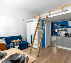 1-комнатные апартаменты улучшенные 14-3 в Good Room Guru (Гуд Рум Гуру) на улице Земляной вал