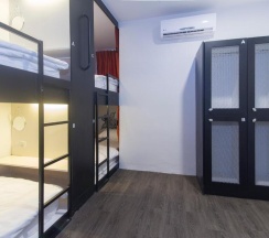 Кровать в общем номере в Kitez Hotel & Bunkz - Hostel