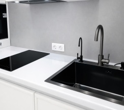 1-комнатные апартаменты с 1 двуспальной кроватью, 28.8 м², цокольный этаж в Апартаменты на Ветеранов