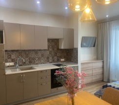 Апартаменты студия в AntoninaApartments (АнтонинаАпартментс) на улице Крылова