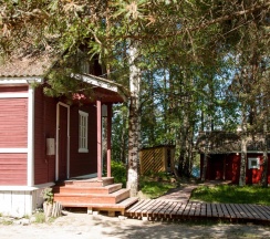 Коттедж "Домик на горе" в Берег Ладоги