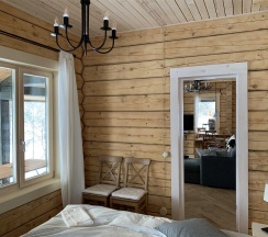 Коттедж премиум (Зелёный дом) в Forrest Lodge Karelia