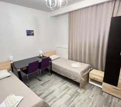 Номер стандарт с 2 односпальными кроватями (цокольный этаж) в Kovensky