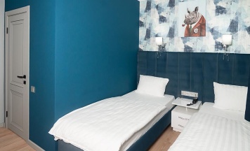 Стандартный номер с 2 односпальными кроватями в Hotel X.O.