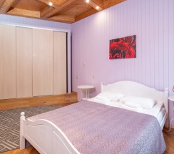 Двухместная студия (Корпус 1) двуспальная кровать в Ателика Улиткино