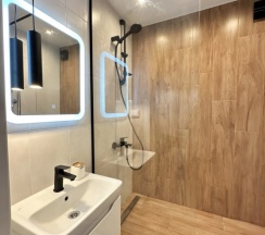 Апартаменты Superior c 1 комнатой с красивым видом из окна в Квартира Уютно как дома на улице Попова