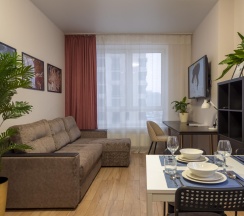 3-комнатные апартаменты студия Большая филевская улица 3к2 в Mira Apartments