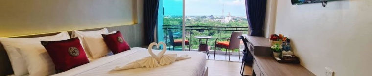 Номер Deluxe с красивым видом из окна в UR The Private Hua Hin