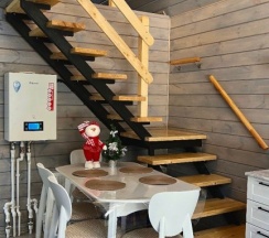 Четырёхместный коттедж с красивым видом из окна в Elki Domiki