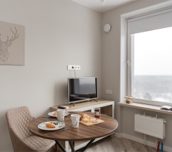 Forest View - 3х местные апартаменты-студия у Ботанического сада (13 этаж) в Smart Lofts Moscow