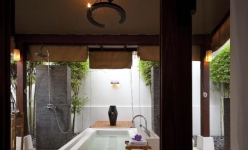 Двухместный Pool Villa люкс двуспальная кровать в SALA Samui Choengmon Beach