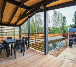 Barnhouse 2 | Банный чан на территории в Берёзовая роща