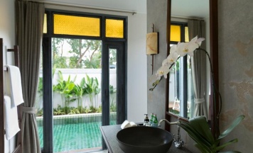 Двухместный Anantara Suite Pool двуспальная кровать в Отель Anantara Lawana Koh Samui Resort, Chaweng
