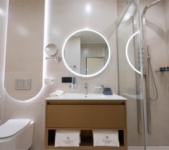 Люкс с видом на Москва-Сити в Palmira Art