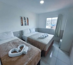 Трёхместный номер Standard c 1 комнатой в Hotel Atlântico Sul