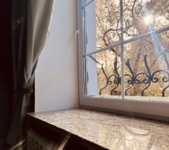 Двухместный номер Aquamarine с 2 односпальными кроватями в Green place