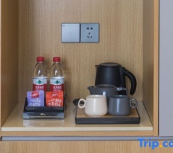 Двухместный номер Business двуспальная кровать в Motel168 Shanghai Qi Bao Inn