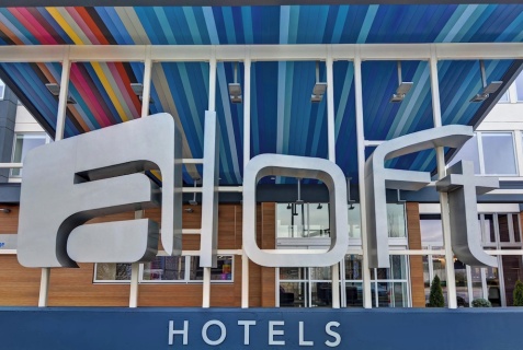 Секокус: Отель Aloft by Marriott Secaucus Meadowlands