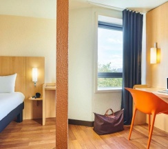 Двухместный номер Standard с красивым видом из окна двуспальная кровать в ibis Paris La Villette Cité des Sciences 19ème