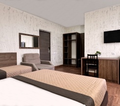 4-х местный Полулюкс с видом на море в Антарес