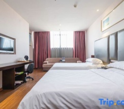 Двухместный номер Deluxe 2 отдельные кровати в Xiamen Blue Peninsula Hotel