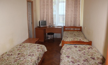 Номер стандарт с 3 односпальными кроватями в Учебный центр Московского областного объединения организаций профсоюзов