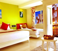 Двухместный номер Deluxe двуспальная кровать в The Beach Boutique House