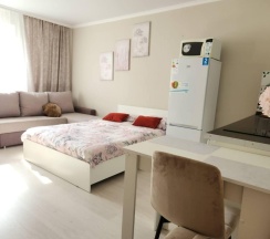Апартаменты студия Курыжова 32 в Runway Apartments на улица Курыжова 32