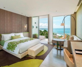 Двухместный номер Spectacular Ocean Facing с балконом двуспальная кровать в W Bali - Seminyak