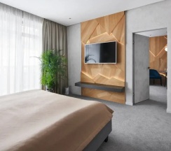 Двухместный люкс с 2 комнатами с балконом двуспальная кровать в Б.О.Р.