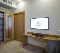 Двухместный люкс двуспальная кровать в Отель Milan Hotel Tashkent