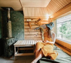 Коттедж с баней «Рыбка» в Николин Хутор