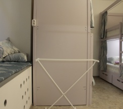 Кровать в общем номере в Рус