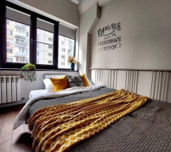 Студия в Апартаменты Red Star Loft у Боткинской