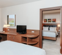 Семейный номер в Hilton Garden inn Kaluga