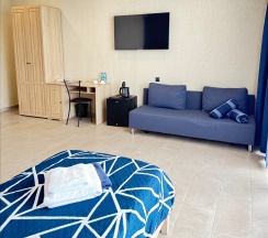 Комфорт с видом на море и террасой (twin+Extra Bed) в Costa d`Ora