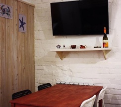 Студия в стиле лофт с верандой в Neptunea