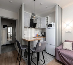1-комнатные апартаменты стандарт с 2 односпальными кроватями в Home Like (Хоум Лайк) на бульваре Эйнштейна 3