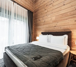 Номер Компакт c двуспальной кроватью в Grand Chalet Altay