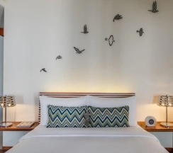 Двухместный номер Deluxe Kingfisher двуспальная кровать в The Aviary Hotel