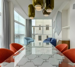 Двухместный полулюкс угловой двуспальная кровать в Room Mate Aitana, Amsterdam