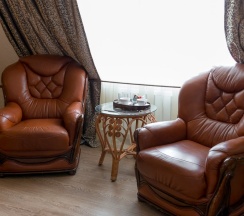 Двухместный люкс с видом на город двуспальная кровать в Incanto Hotel