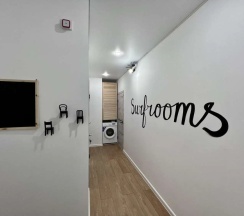 Двухместная студия с балконом (двуспальная кровать) в Апартаменты Surfrooms 4
