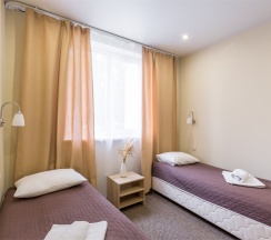 Улучшенный с двумя раздельными кроватями в Myhotel24 kristalin