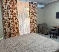 Двухместная студия двуспальная кровать в Мелис