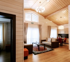 Шестиместное шале с красивым видом из окна в Vazuza Country Club